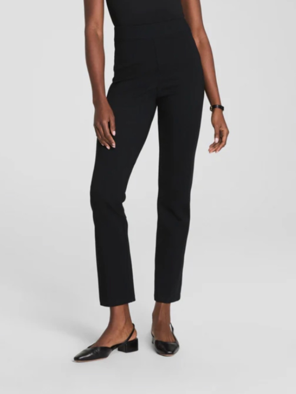 Spanx - Ponte Slim Straight Pant (black)